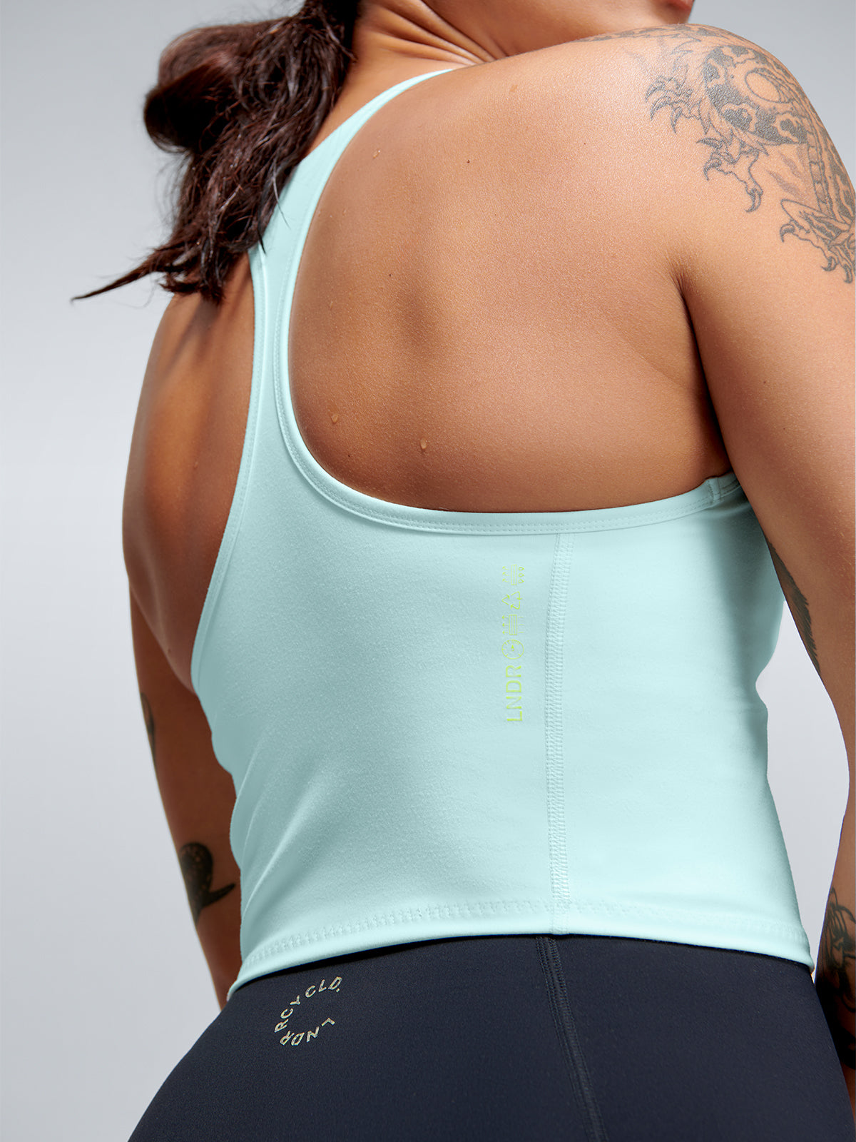 FEMME FATALE RECYCLED Longline Bra Mint