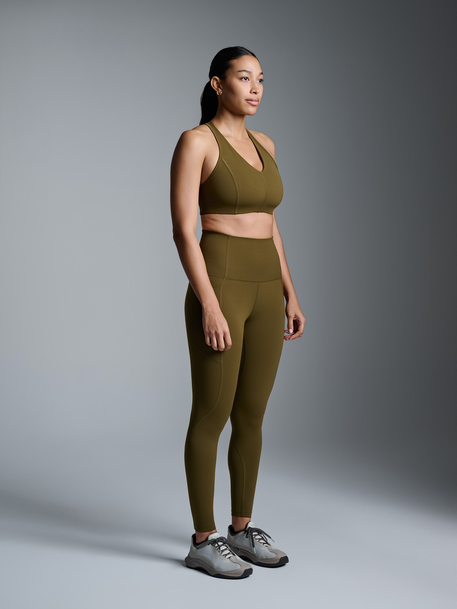 FATAL ATTRACTION 7/8 Super High Rise Legging Light Olive