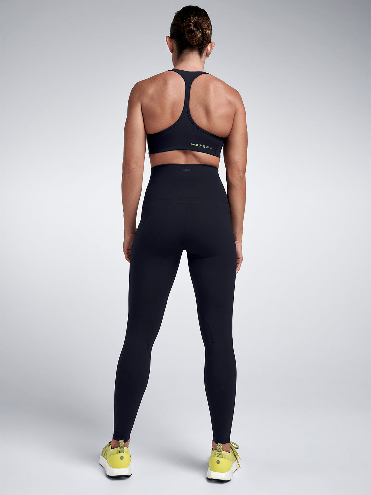 Womens fatal attraction black sports bra 1