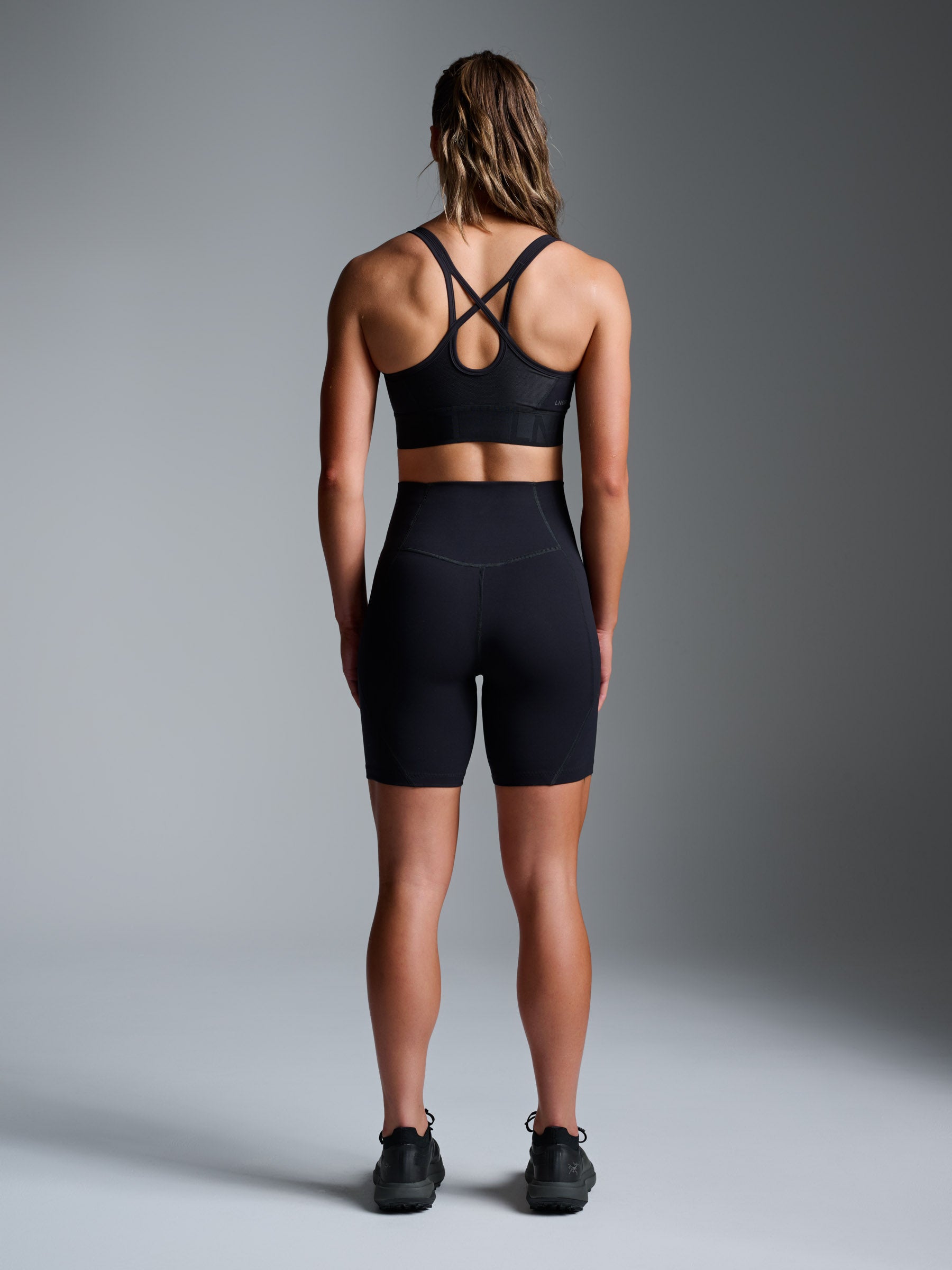LIMITLESS 7.5" Super High Rise Bike Short Black