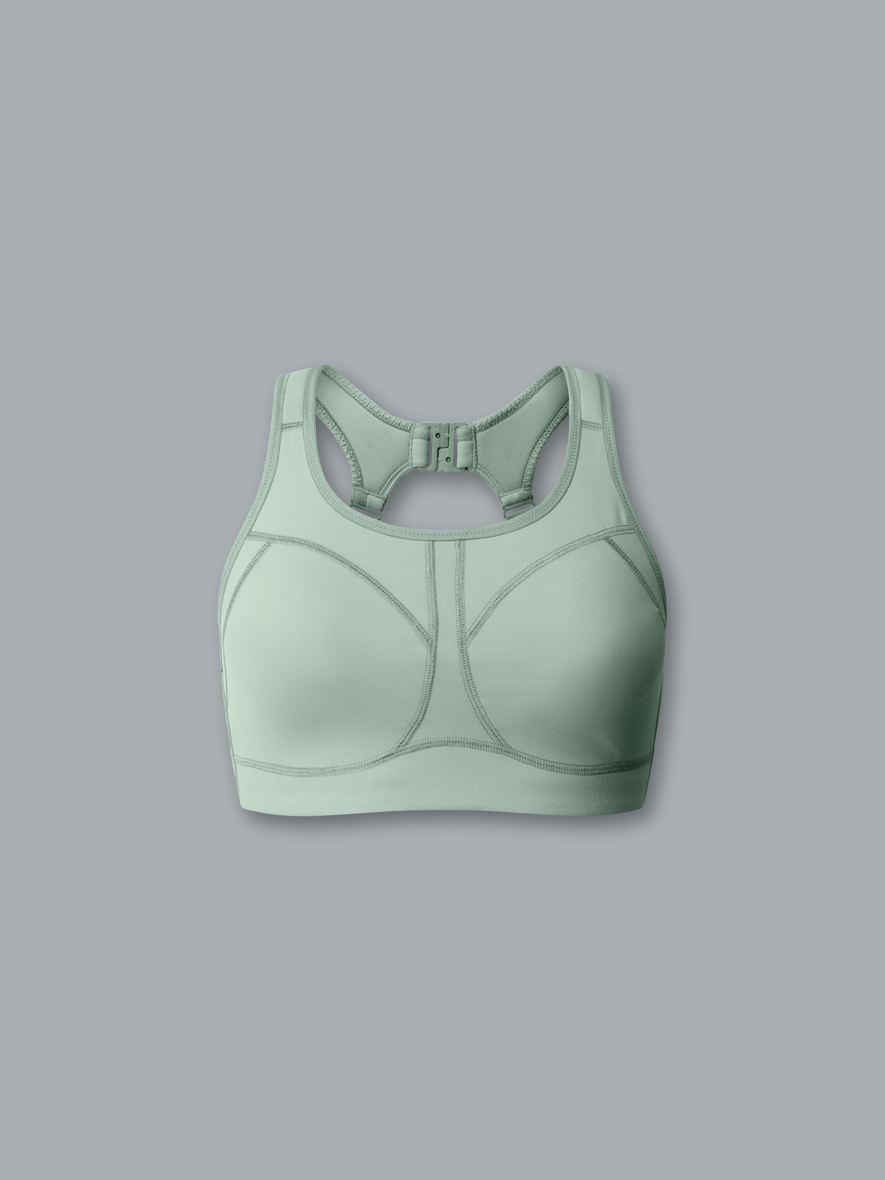 LOCKED + LOADED Sports Bra Fog