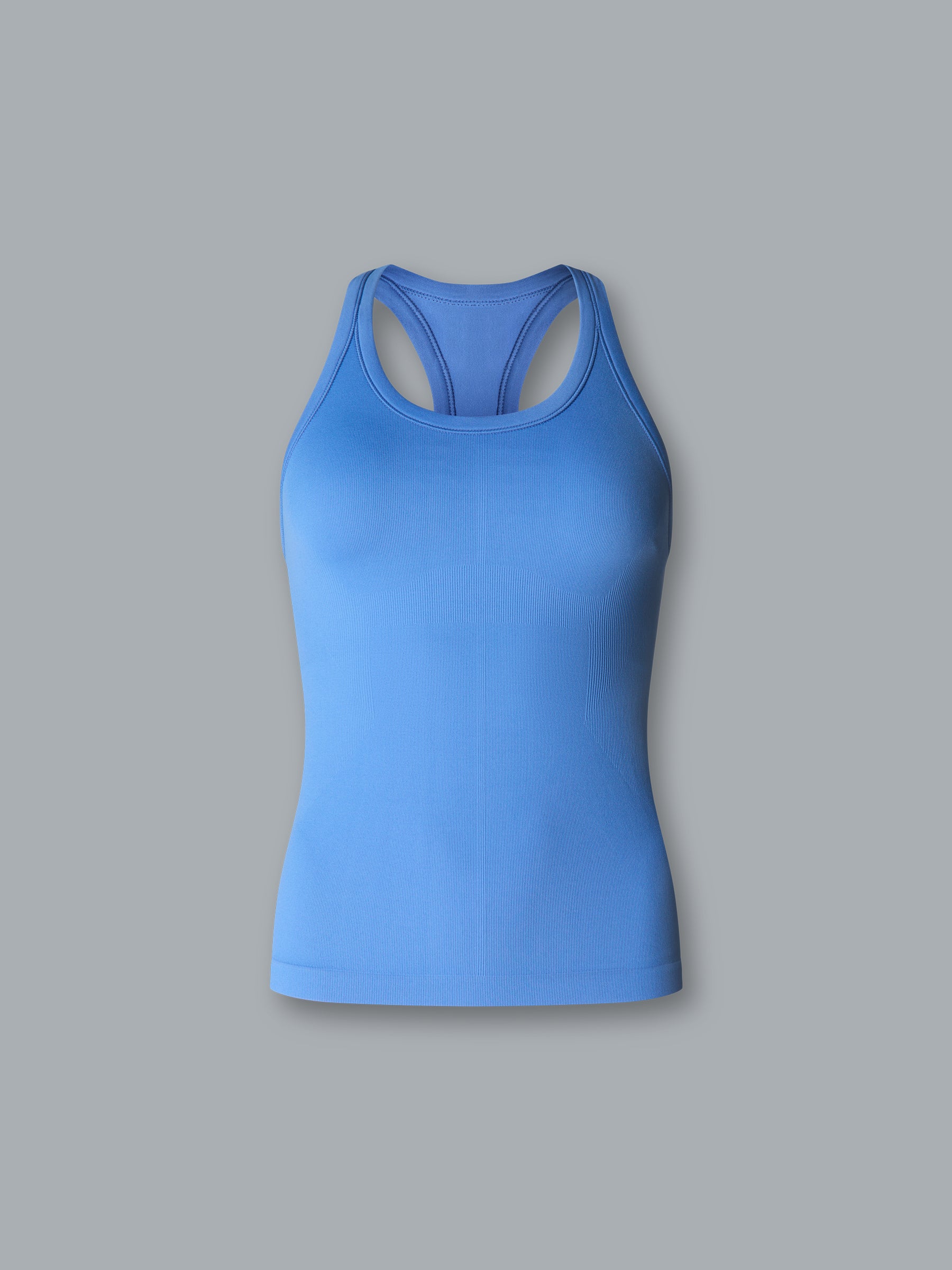 MUSCLE TANK (RECYCLED) Vibrant Blue