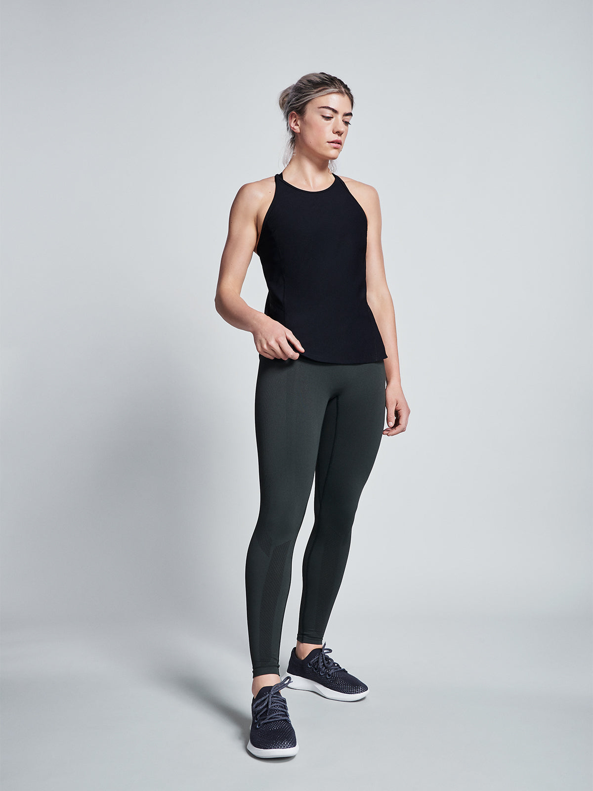 Womens black air tank top 6