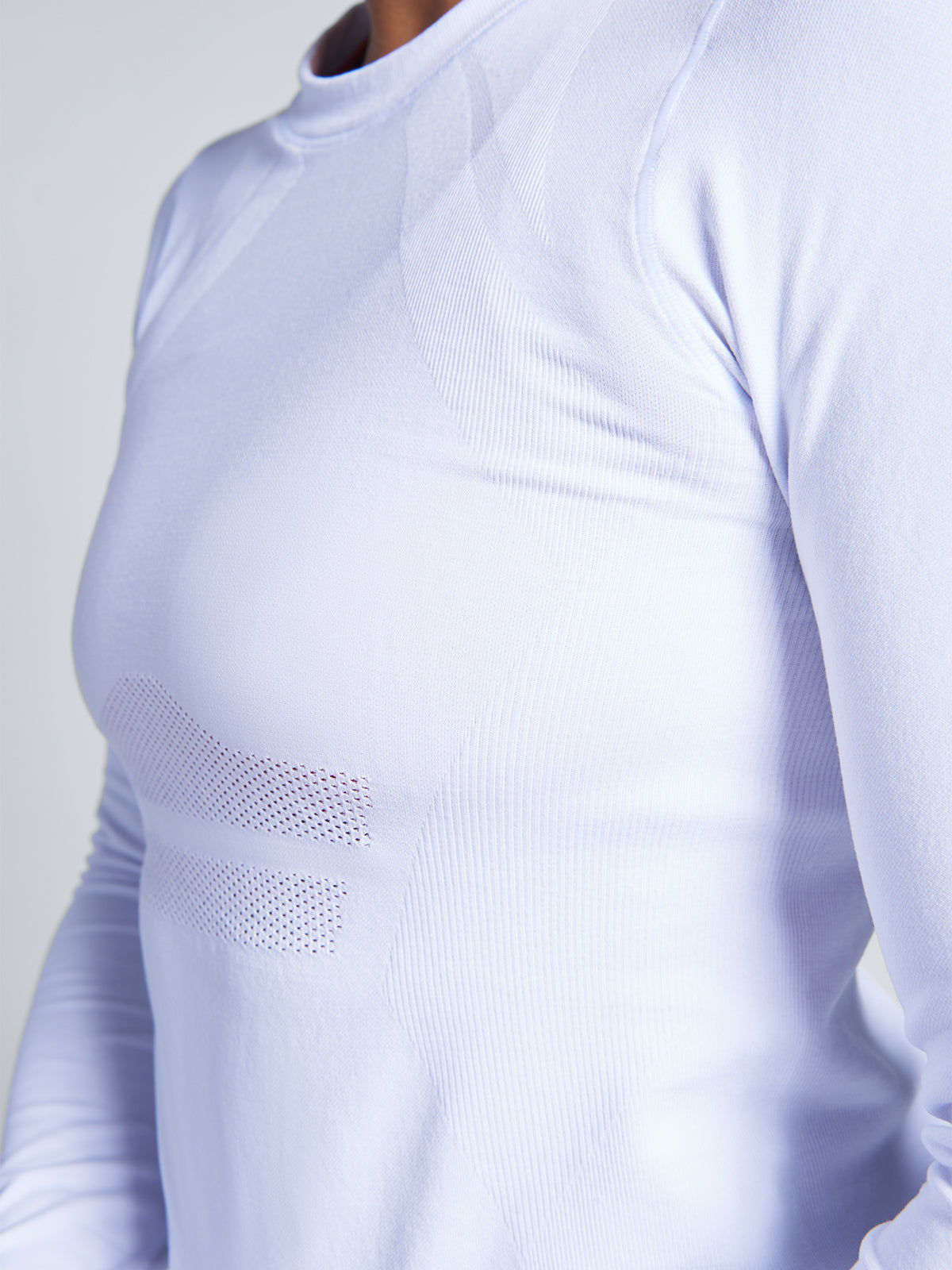 Womens here today long sleeve white tee 7