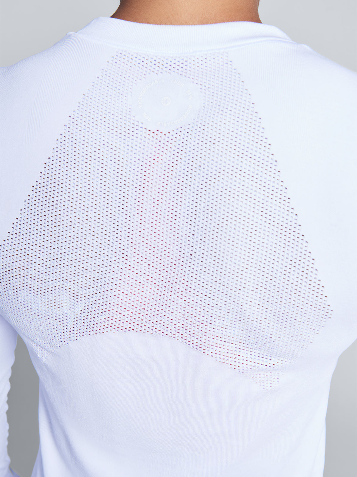 Womens here today long sleeve white tee 8