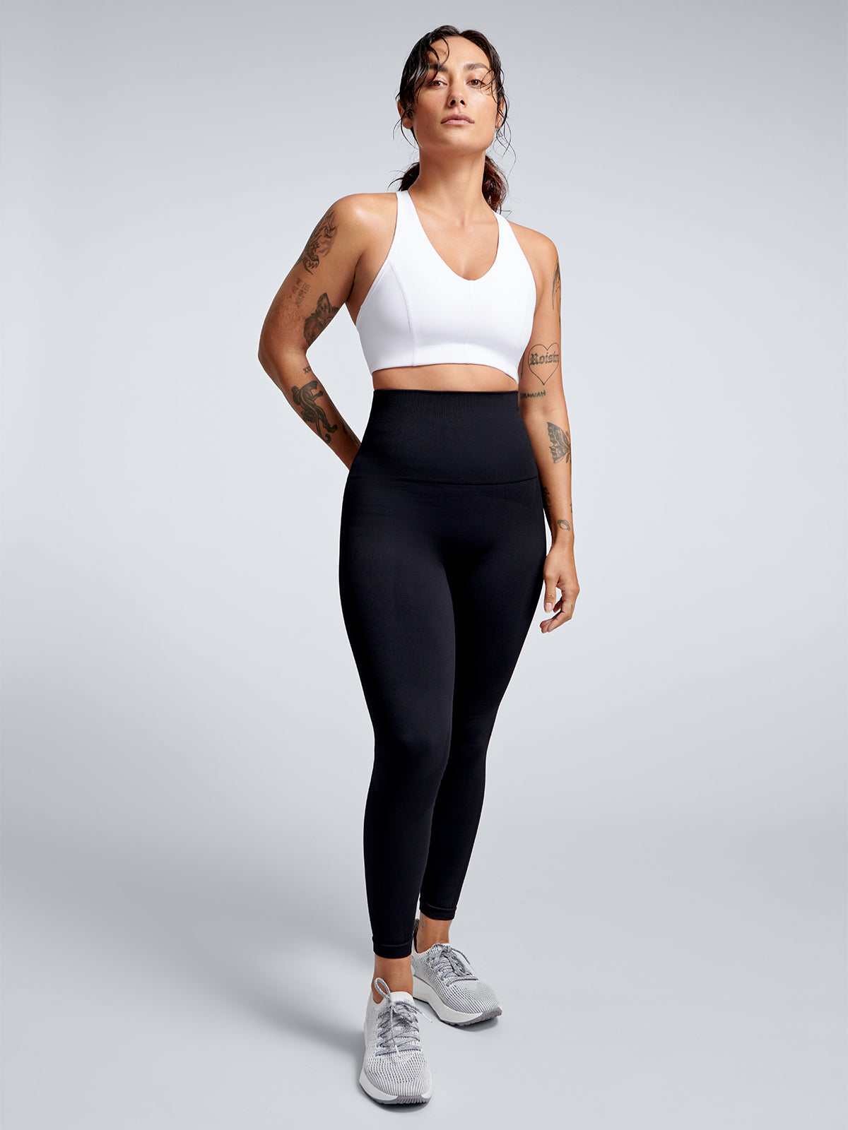 FEMME FATALE RECYCLED Sports Bra White