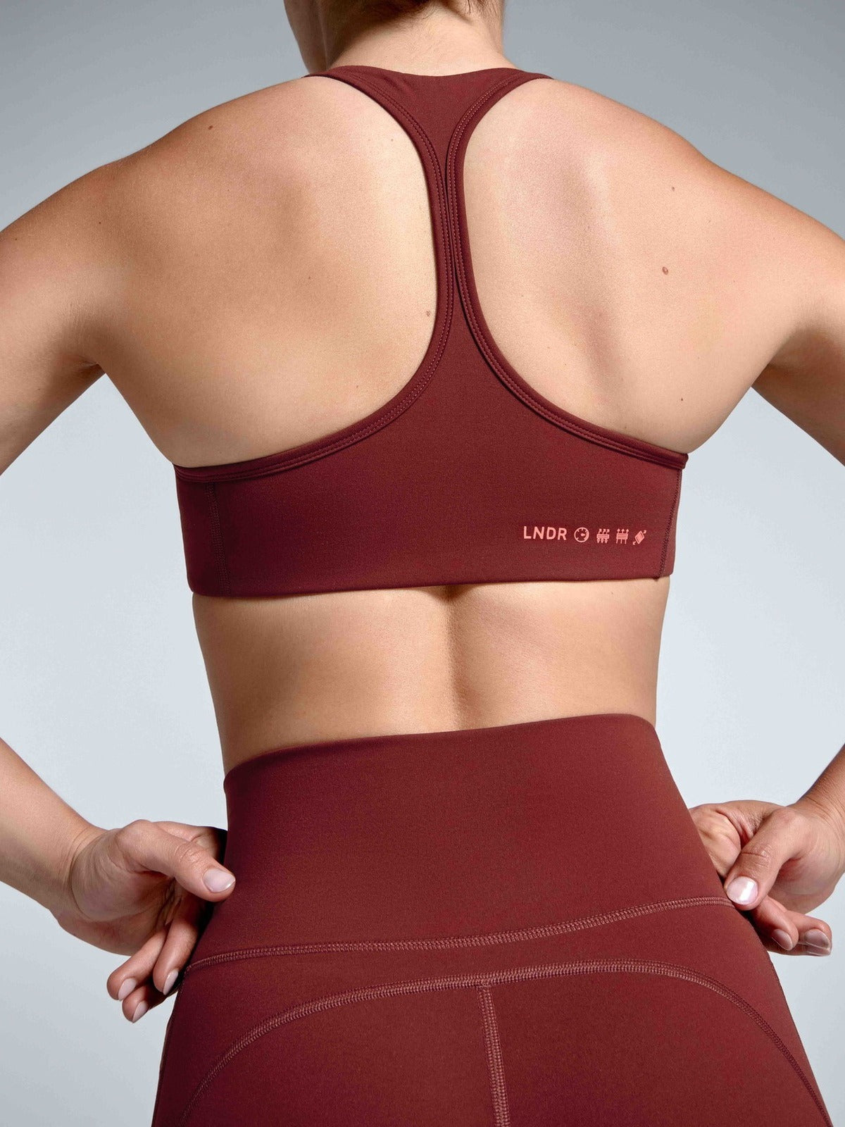 FATAL ATTRACTION Sports Bra Rust