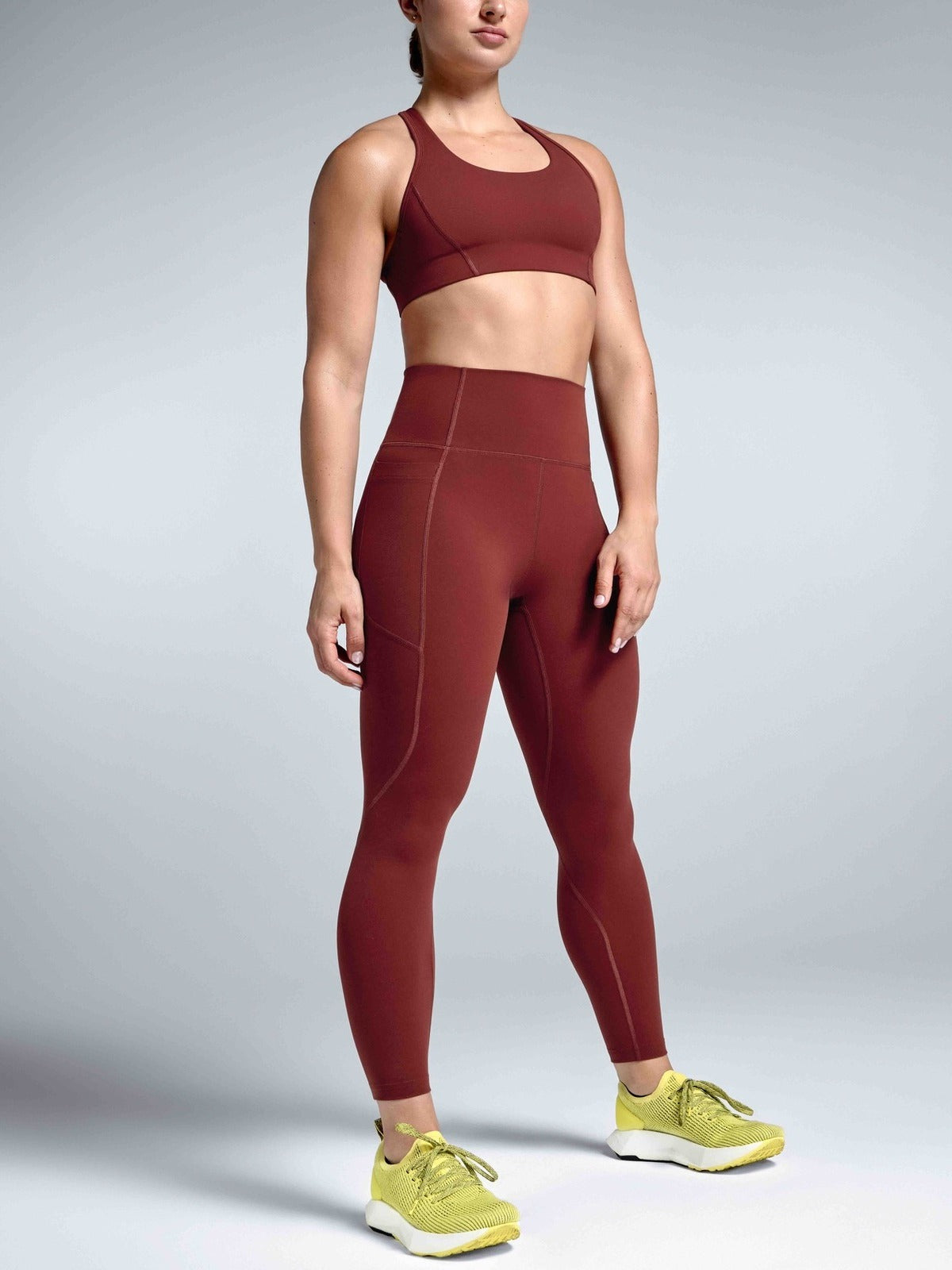 FATAL ATTRACTION Sports Bra Rust