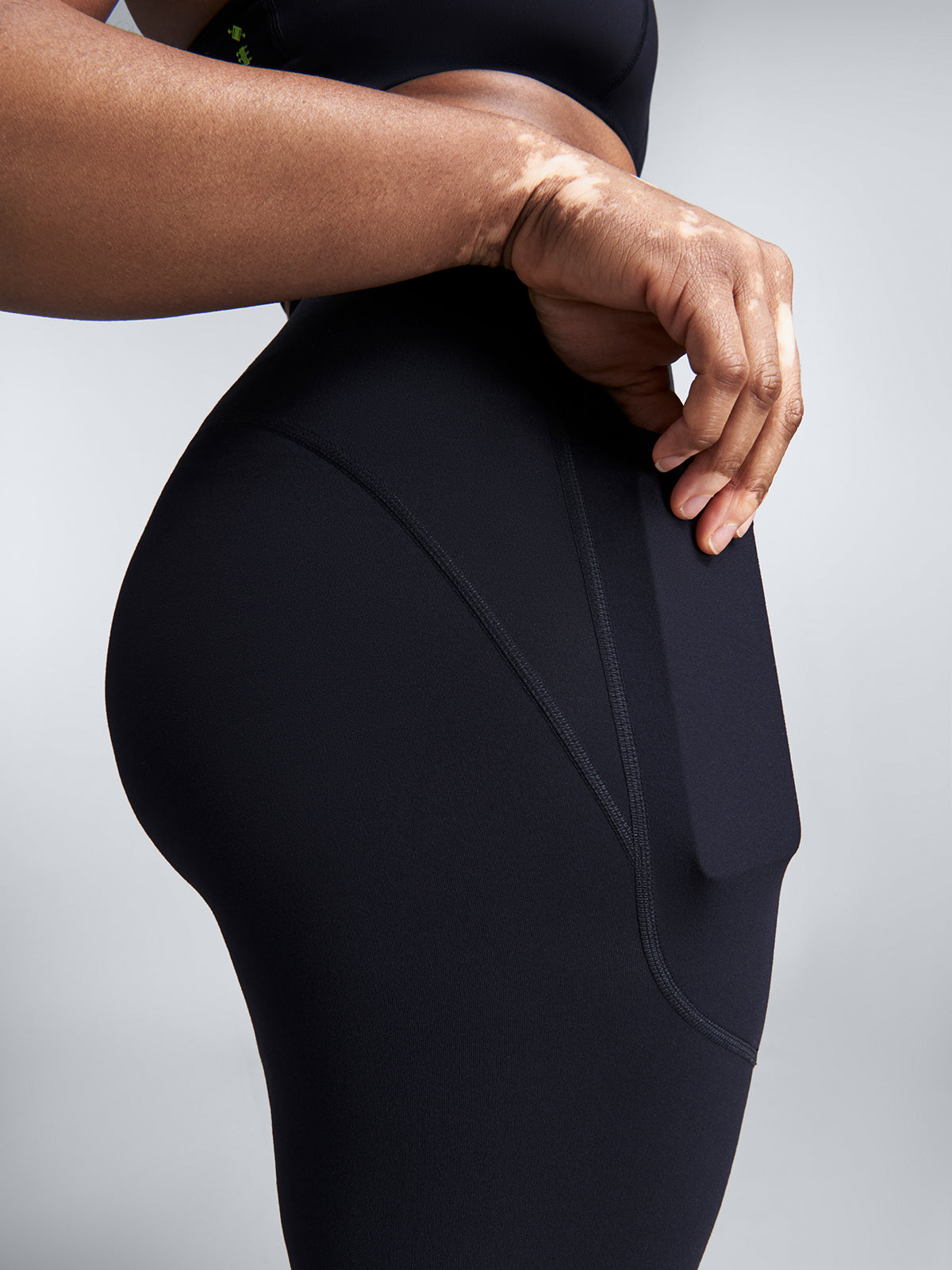 Womens fatal attraction high waisted full length black leggings 6