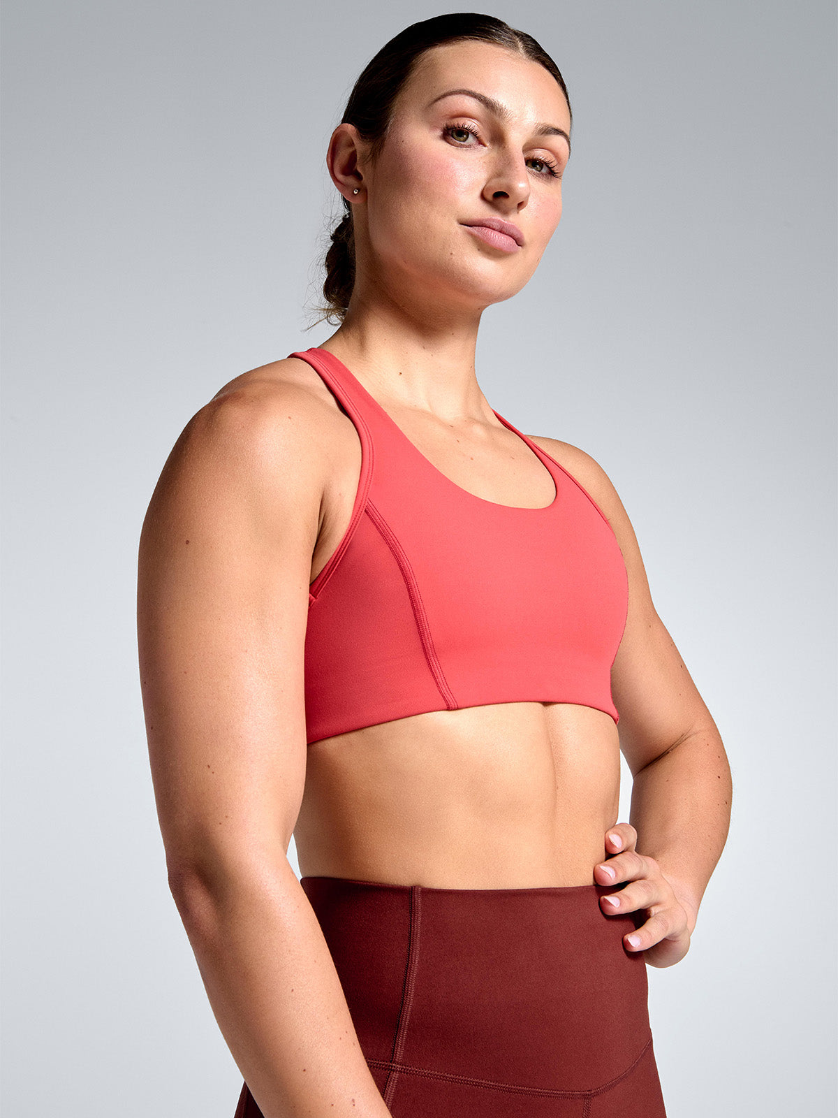 FATAL ATTRACTION Sports Bra Retro Red