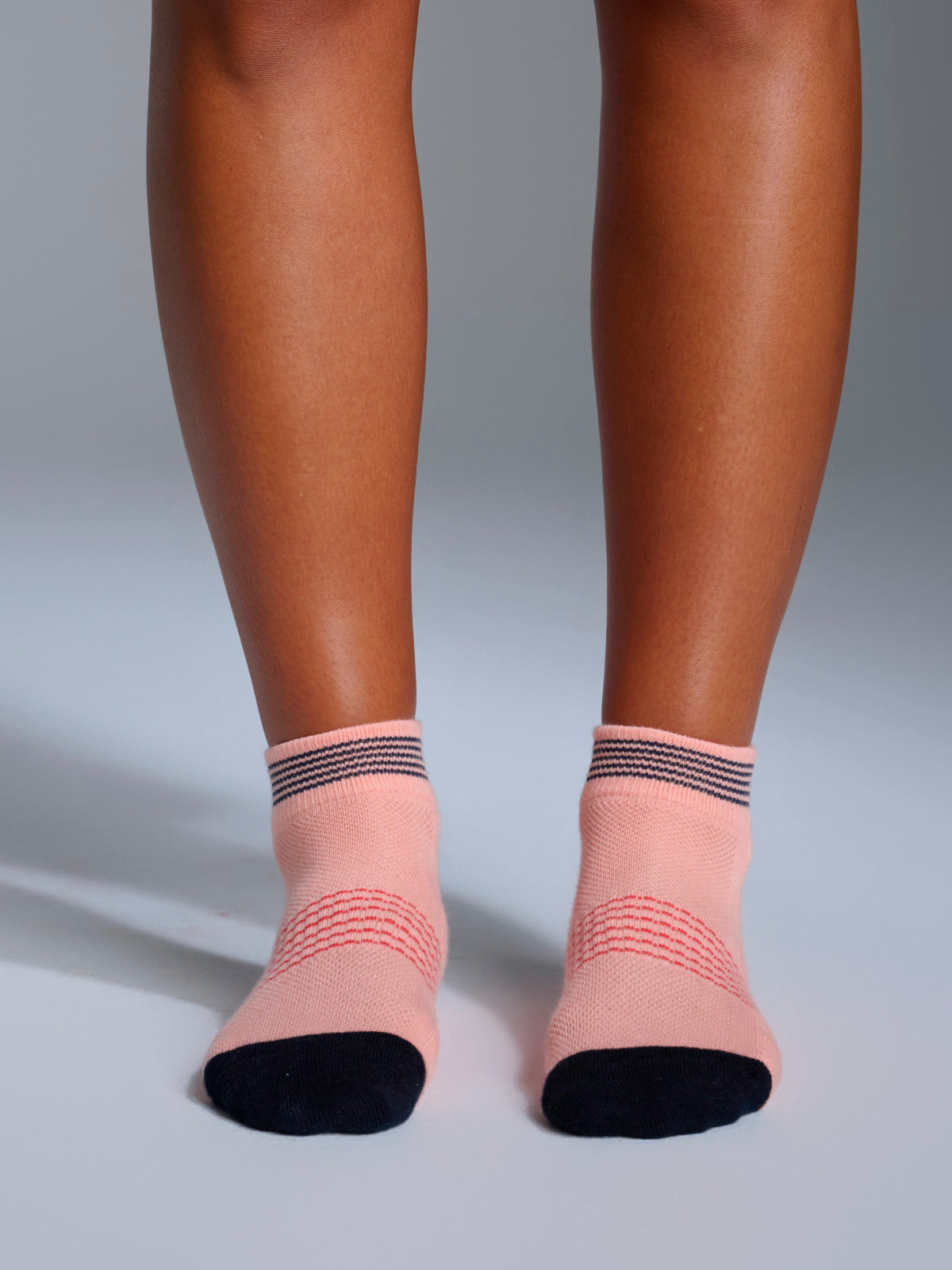 GRIT Ankle Sock Electric Peach