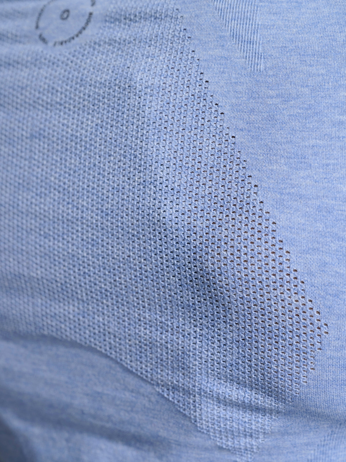 Womens here today long sleeve blue marl tee 5