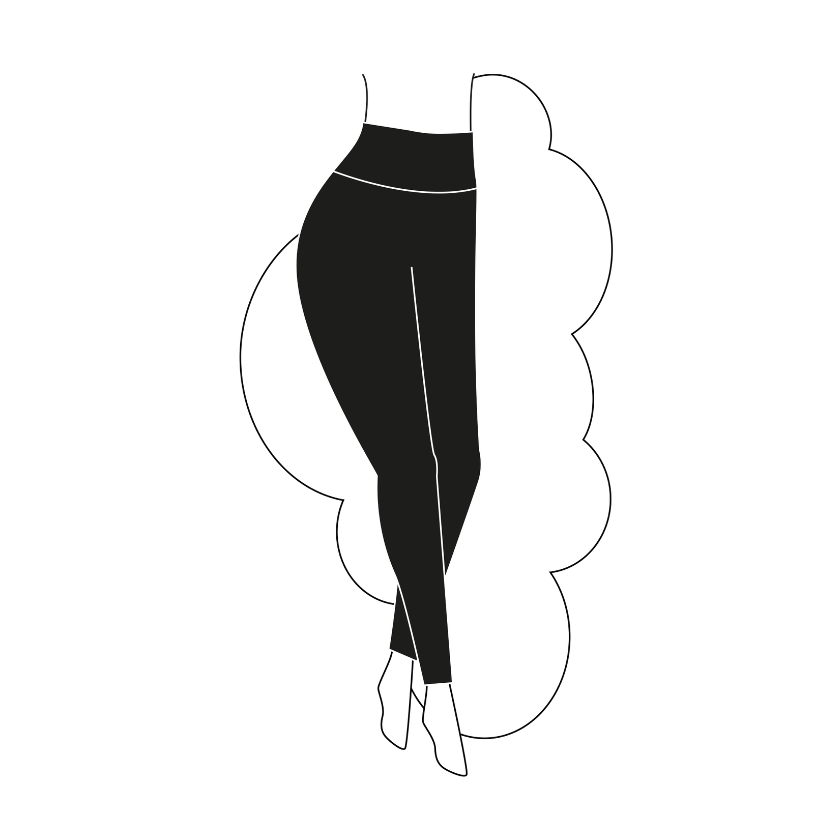 balloon sleeve knit dress