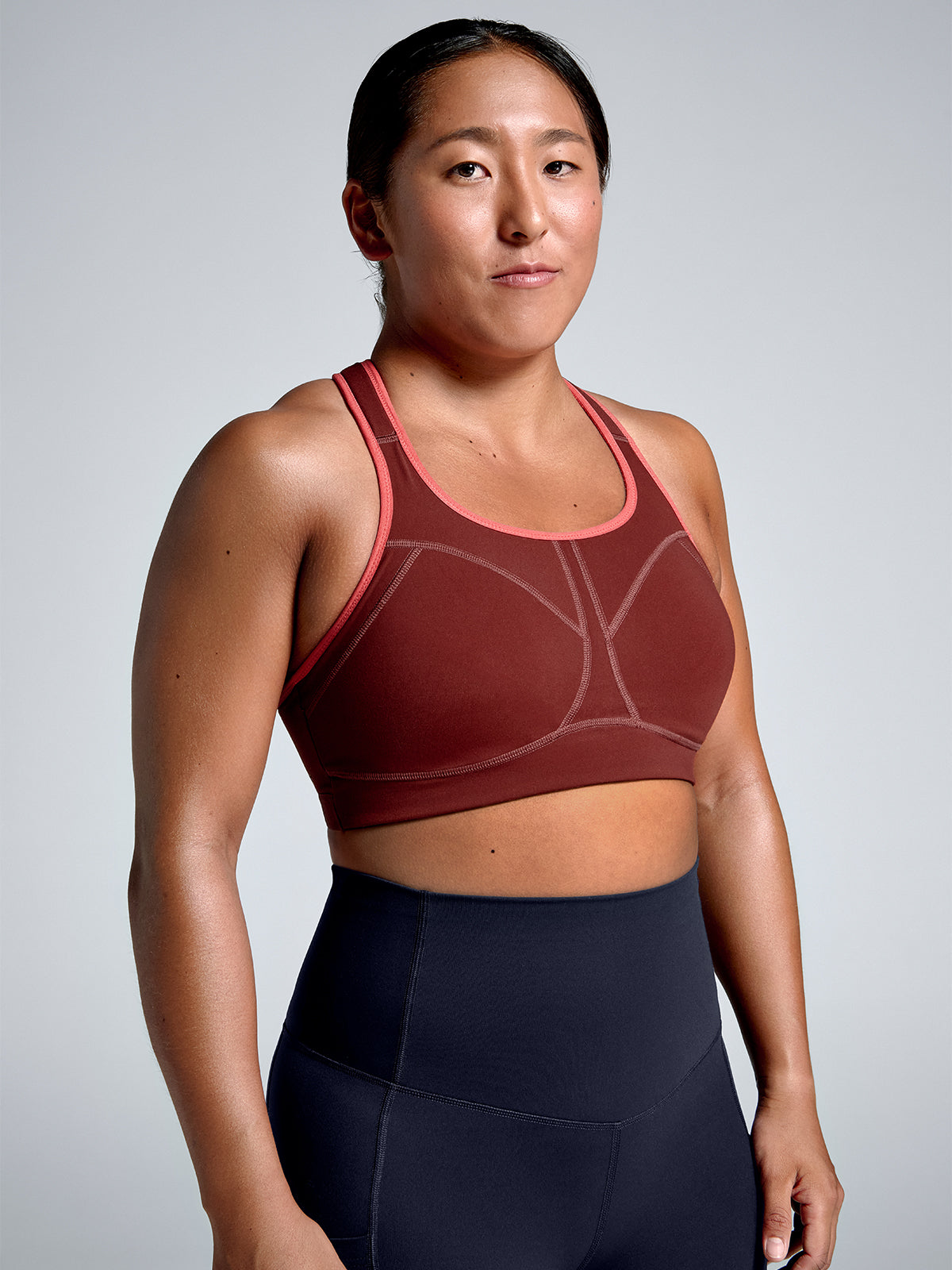 LOCKED + LOADED Sports Bra Rust