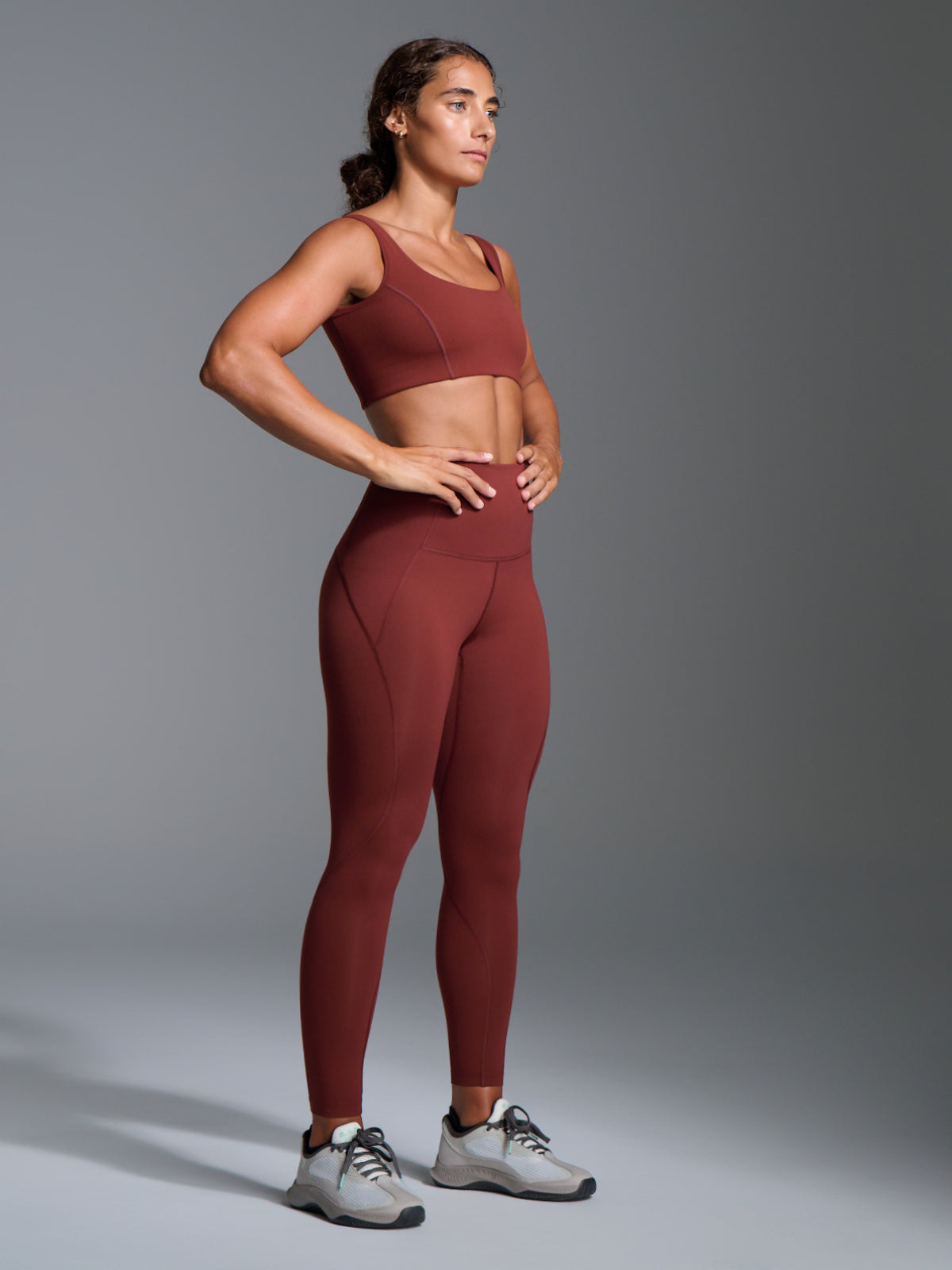 LIMITLESS POCKET 7/8 Super High Rise Legging Rust