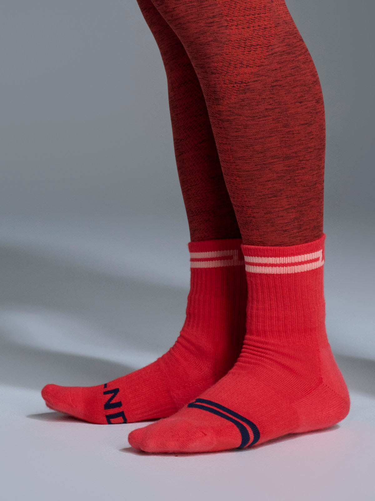 Womens cruise coral long sock 3