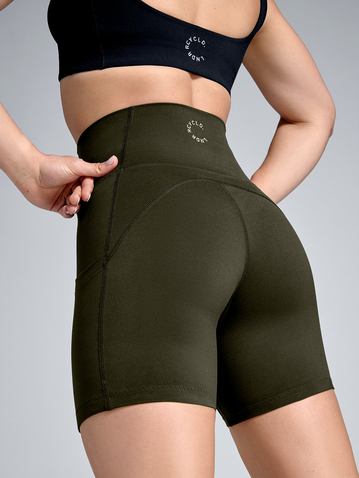 OBSESSION 6" Bike Short Olive