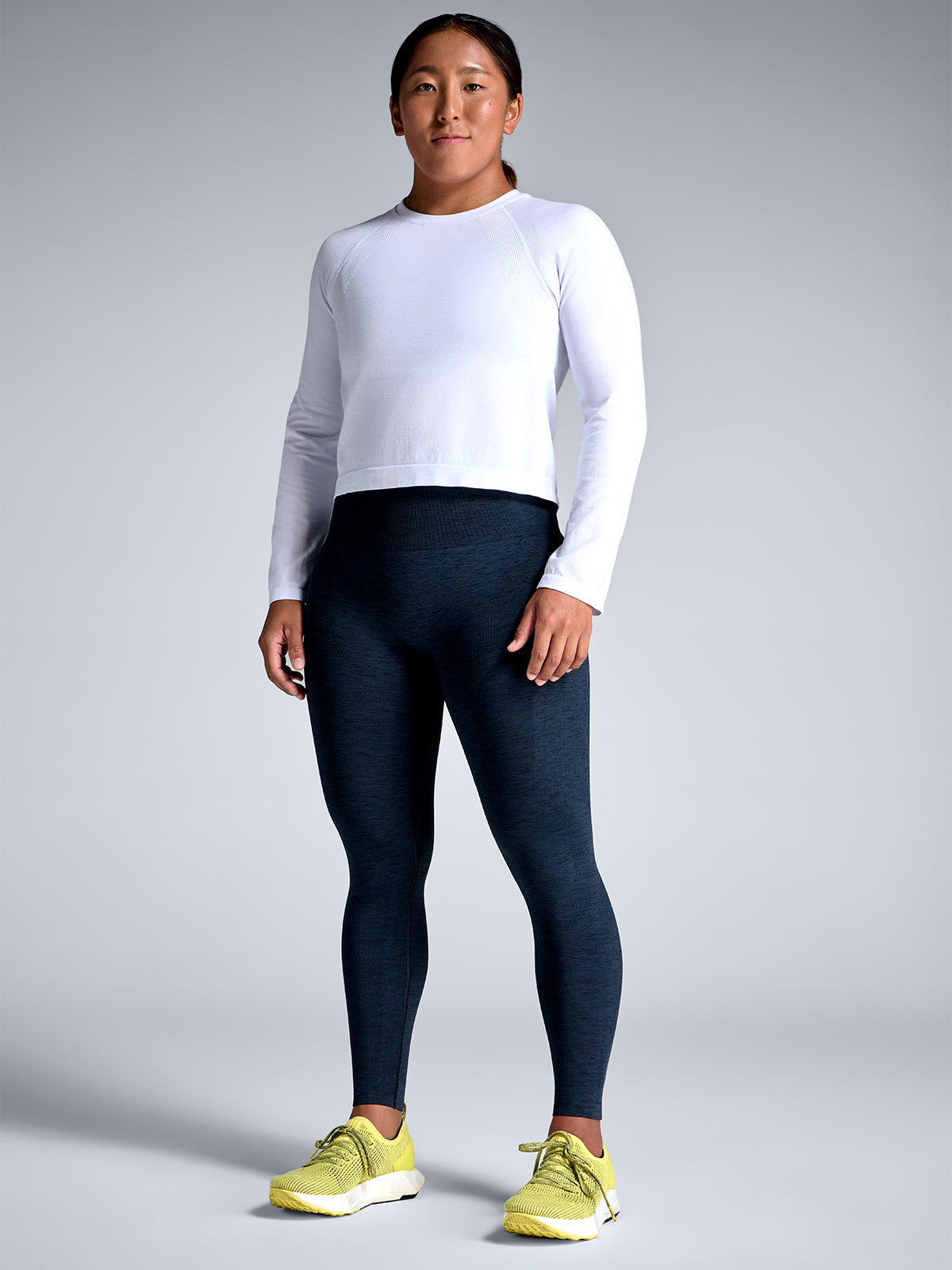 STREAMLINE MELANGE 7/8 Legging Midnight Marl