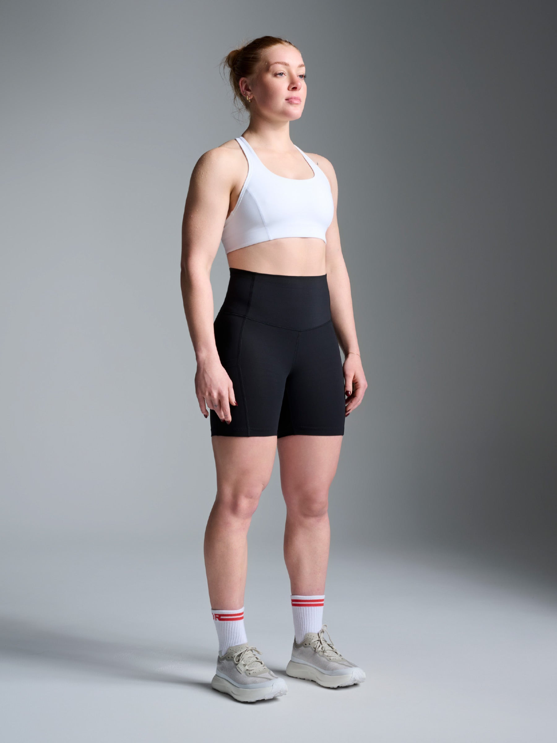 FATAL ATTRACTION 6" Super High Rise Bike Short Black