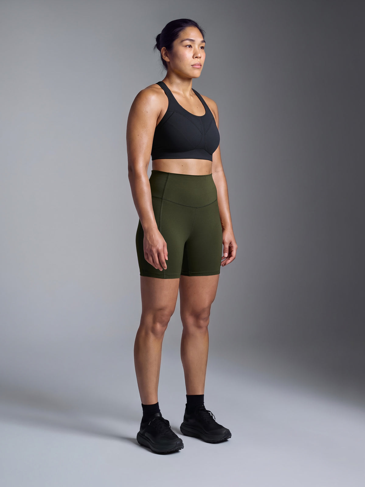 LOCKED + LOADED Sports Bra Black