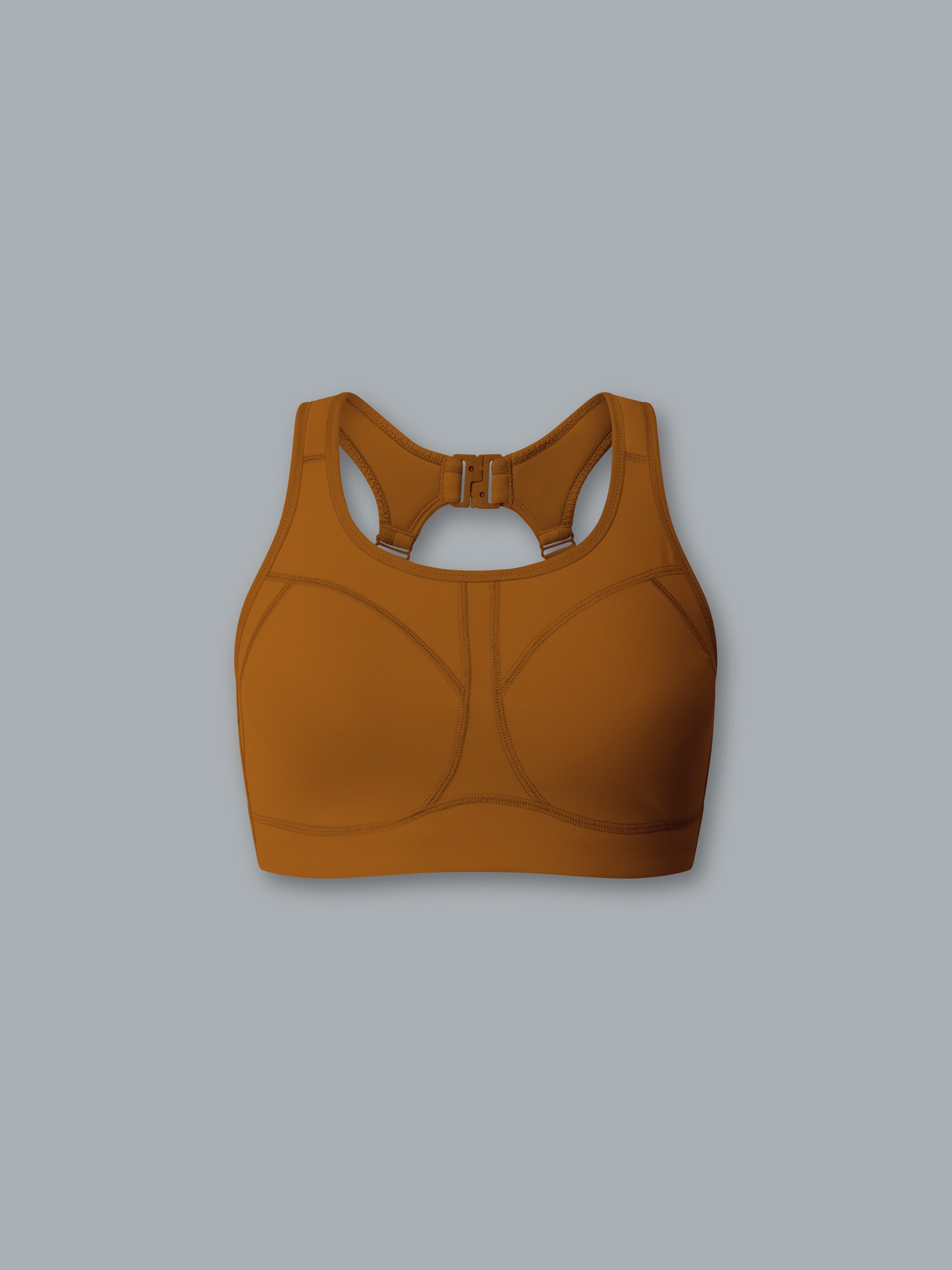 LOCKED + LOADED Sports Bra Cognac
