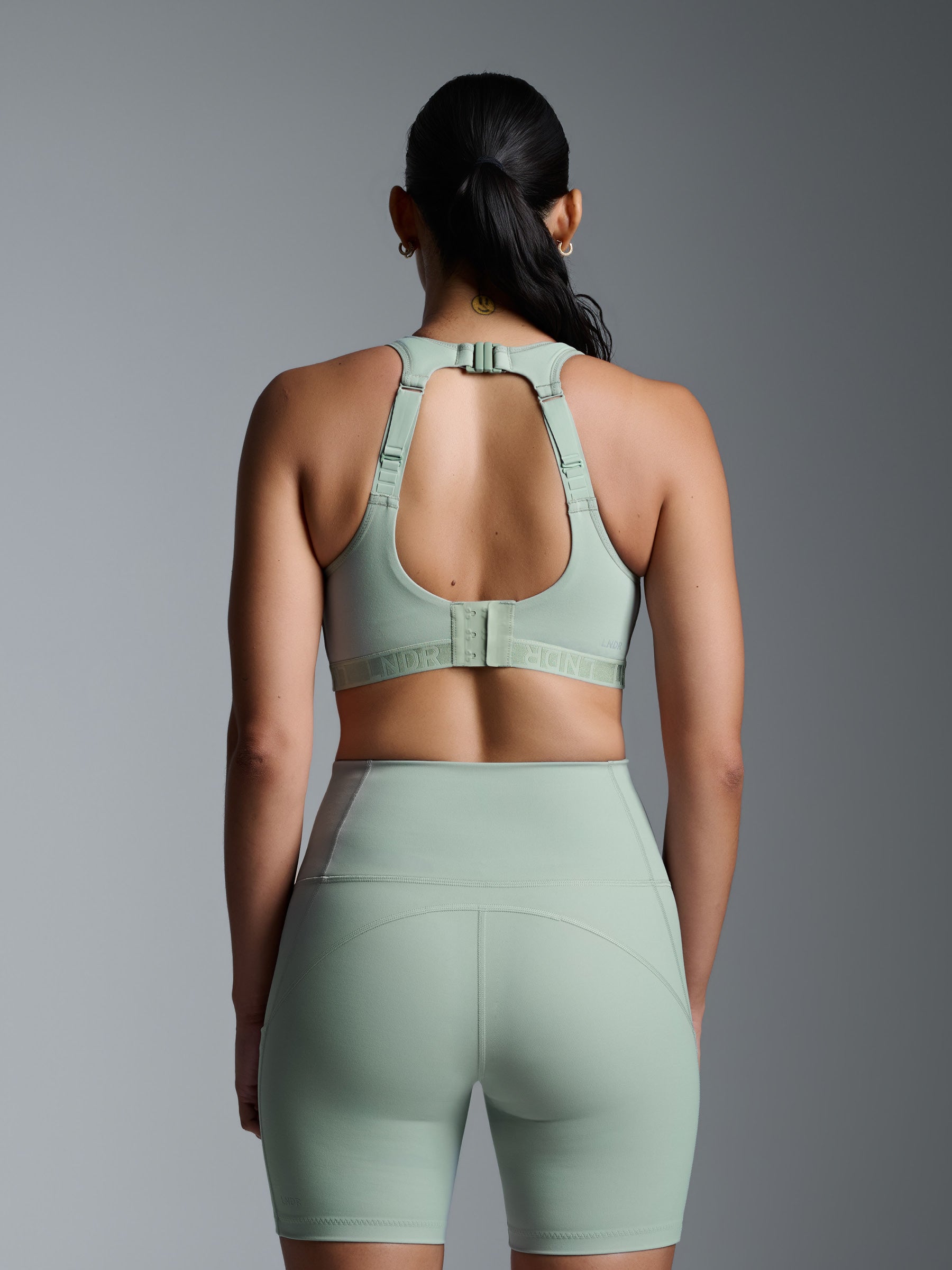 LOCKED + LOADED Sports Bra Fog
