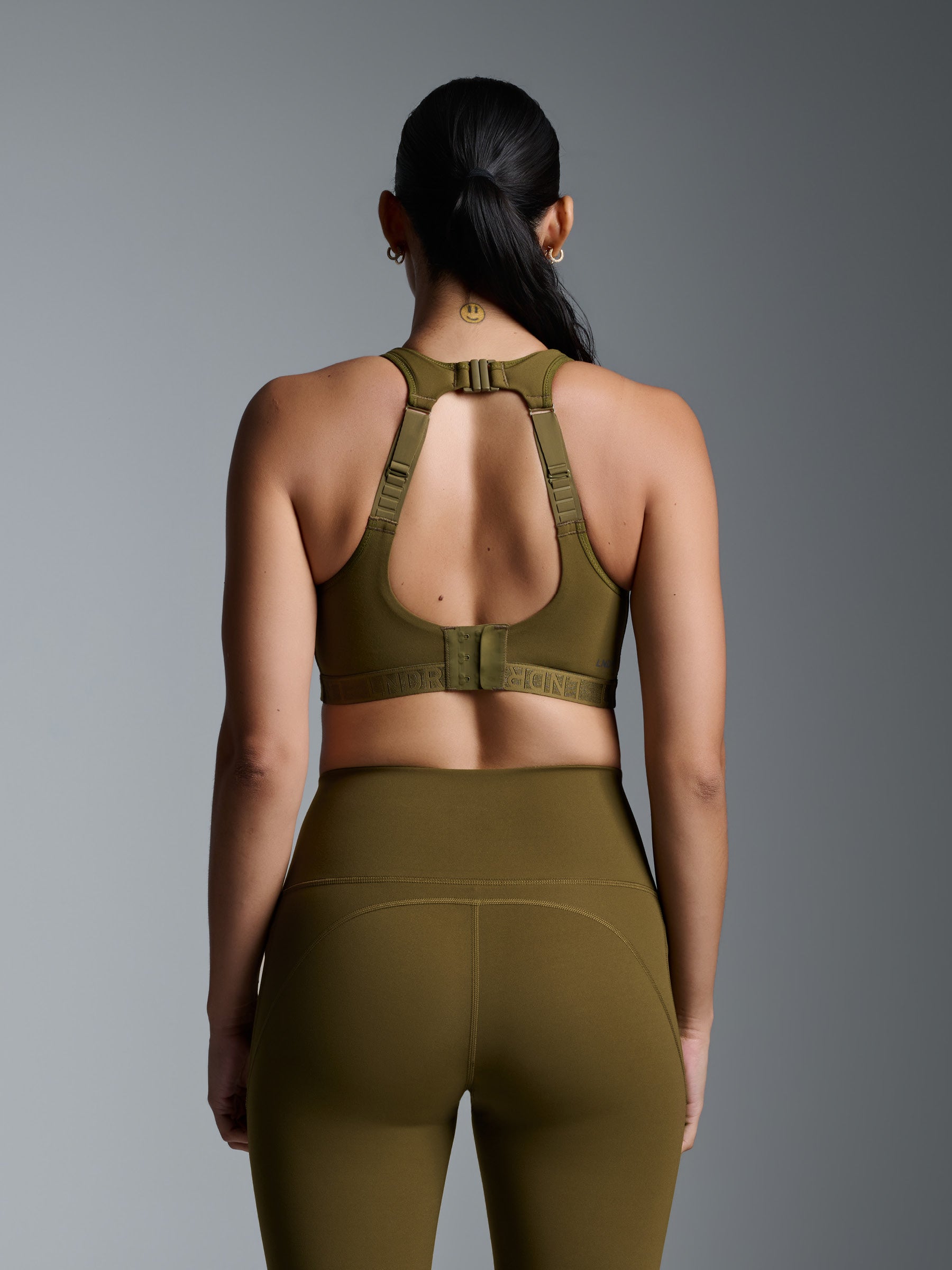 LOCKED + LOADED Sports Bra Light Olive