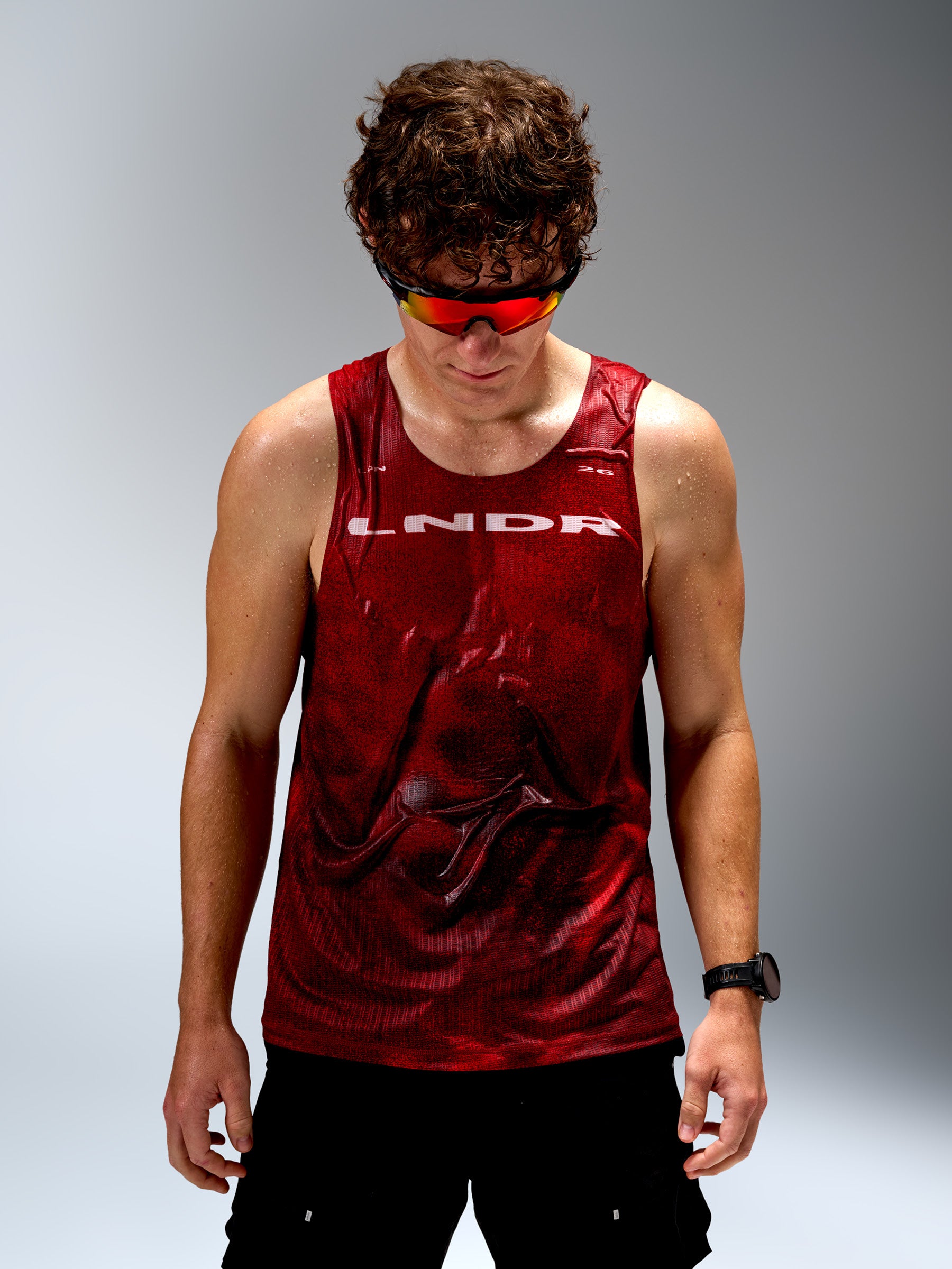 LONDON 2026 Men's Tank Race Red